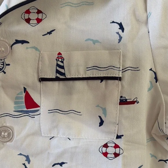 Petite Plume Sail Away PJ Set - Picture 5 of 6